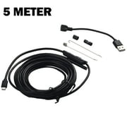 Lylong Tool Kit Pipe Inspection Camera Industrial Borescopes Video Usb Sewer Drain Cleaner Waterproof Snake 5 Meter